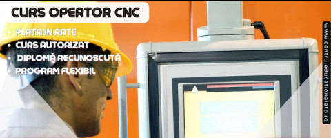 Imagine prezentare OPERATOR CNC (MASINI UNELTE CU COMANDA NUMERICA)