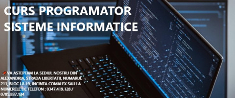 Imagine prezentare CURS PROGRAMATOR SISTEME INFORMATICE