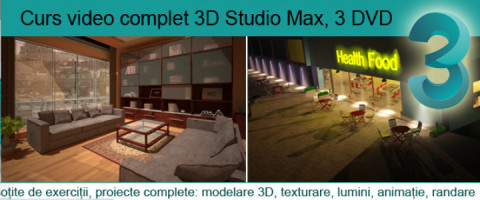 Imagine prezentare Curs 3D Studio Max