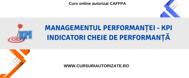 imagine Curs online Managementul performanței - KPI indicatori cheie de performanță