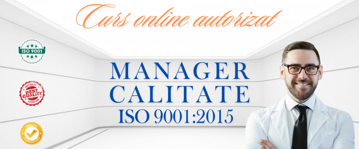 imagine Curs online Manager Calitate – ISO 9001:2015 