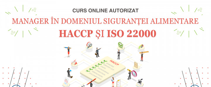 imagine Curs online Manager în domeniul siguranței alimentare HACCP și ISO 22000