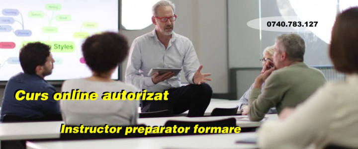 imagine Curs autorizat: Instructor Preparator Formare - ONLINE