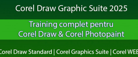 Imagine prezentare Curs Corel Draw Graphics Suite 2025